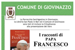 27/11: Presentazione del libro I racconti di PAPA FRANCESCO